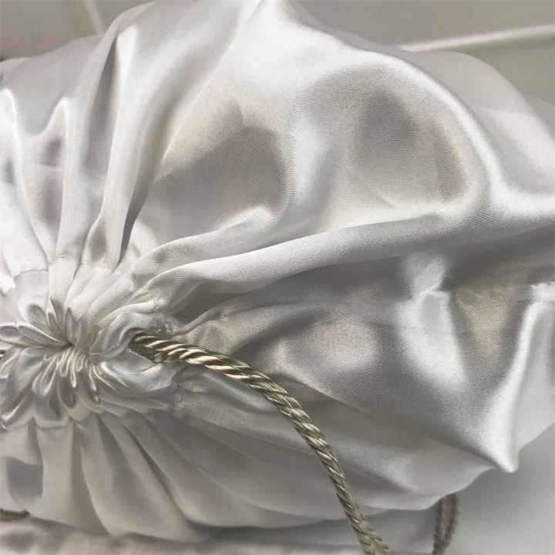 Shoe Bag Dust - Sac de rangement en soie noire