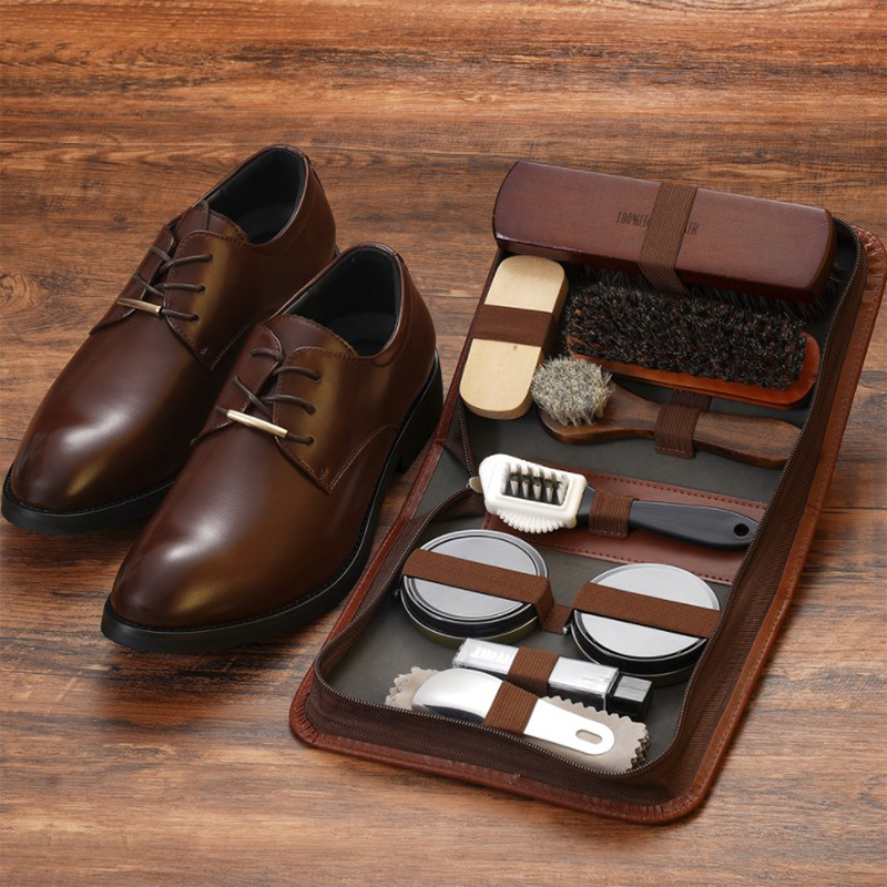 Sneaker Care Spray - Ensemble de brosses à chaussures en
