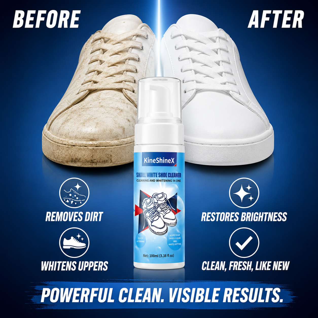 Sneaker Care Cleaner - Kits de nettoyage de chaussures Gihen,