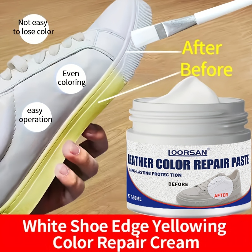 Kit de réparation du cuir blan - Sneaker Care Spray avis et prix