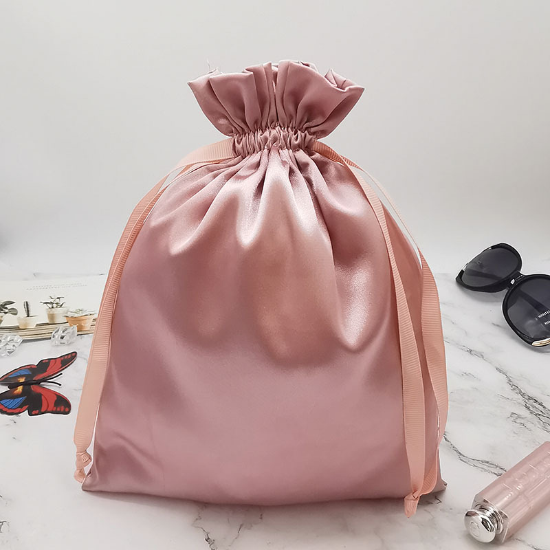 Sacs à cordon en satin avec lo - Shoe Bag Dust avis et prix
